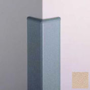 Corner Guard, 90°, 3'' Wings, 12'H W/Caps, Doeskin