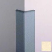 Corner Guard, 90°, 3'' Wings, 4'H W/Caps, Pale Yellow