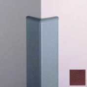 Corner Guard, 90°, 3'' Wings, 4'H W/Caps, Cordovan