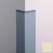 Corner Guard, 90°, 3'' Wings, 8'H W/Caps, Ivory