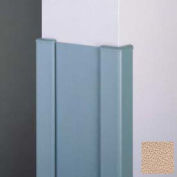 End Wall 90° Corners, 2'' Wings, 12'H W/Caps, 6"W, Caisson, Aluminum