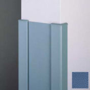 End Wall 90° Corners, 2'' Wings, 4'H W/Caps, 6"W, BL Bird, Aluminum