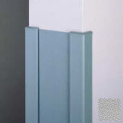 End Wall 90° Corners, 2'' Wings, 8'H W/Caps. 6" W, Pearl Gray