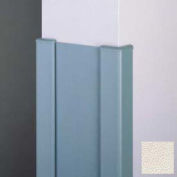 End Wall 90° Corners, 2'' Wings, 4'H W/Caps, 6"W, Pumice, Recycled Vinyl