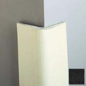 Corner Guard, 4" Wings, 8'H, Black, Epdm Rubber