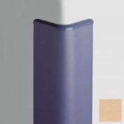 Corner Guard Bullnose 90°, 3'' Wings, 4'H W/Caps, Toffee