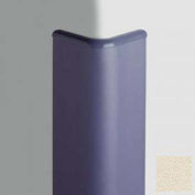 Corner Guard Bullnose 90°, 3'' Wings, 4'H W/Caps, Eggshell