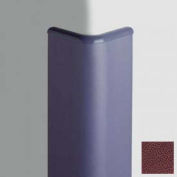 Corner Guard Bullnose 90°, 3'' Wings, 4'H W/Caps, Cordovan
