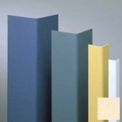 Surface Mounted Corner Guard, 135°, 1-1/2" Wing, 12'H, Pale Yellow, Undrilled Vinyl
