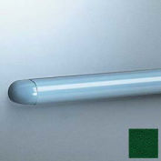 Rounded Accent Rail, 1-1/8"H x 12'L, Hunter Green