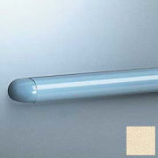 Rounded Accent Rail, 1-1/8"H x 12'L, Ivory