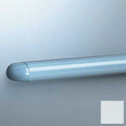 Rounded Accent Rail, 1-1/8"H x 12'L, Blue Ice