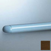 Rounded Accent Rail, 1-1/8"H x 12'L, Brown