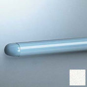 Rounded Accent Rail, 1-1/8"H x 12'L, White Sand