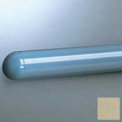 Rounded Accent Rail W/Textured Finish, 2"H x 12'L, Harvard Gray