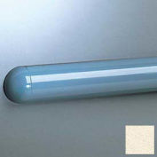 Rounded Accent Rail W/Textured Finish, 2"H x 12'L, Porcelain