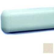 Wall Guard W/Rounded Top & Bottom Edges, 2-516"H x 12'L, Eggshell