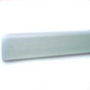 Wall Guard W/Rounded Top Edge, 4"H x 12'L, Taupe