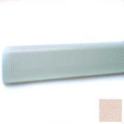 Wall Guard W/Rounded Top Edge, 4"H x 12'L, Ecru