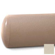 Crescent Series Wall Guard, Aluminum Retainer, 5"H x 12'L, Bone