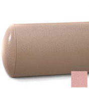Crescent Series Wall Guard W/Rec. Plastic Clip Retainer System, 5"H x 12'L, English Rose
