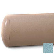 Crescent Series Wall Guard W/Rec. Plastic Clip Retainer System, 5"H x 12'L, Stormy Blue