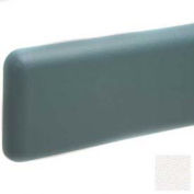 Wall Guard W/Rounded Top & Bottom Edges, 6"H x 12'L, Linen White