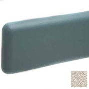 Wall Guard W/Rounded Top & Bottom Edges, 6"H x 12'L, Khaki Brown