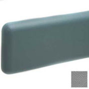 Wall Guard W/Rounded Top & Bottom Edges, 6"H x 12'L, Gray