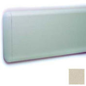 Wall Guard W/Rounded Top & Bottom Edges, 7-3/4"H x 12'L, Bone