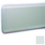 Wall Guard W/Rounded Top & Bottom Edges, 7-3/4"H x 12'L, Blue Ice