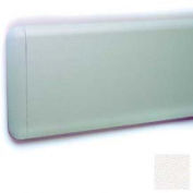 Wall Guard W/Rounded Top & Bottom Edges, 7-3/4"H x 12'L, Linen White