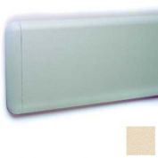 Wall Guard W/Rounded Top & Bottom Edges, 7-3/4"H x 12'L, Champagne