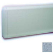 Wall Guard W/Rounded Top & Bottom Edges, 7-3/4"H x 12'L, Blue Fog