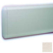 Wall Guard W/Rounded Top & Bottom Edges, 7-3/4"H x 12'L, Pumice