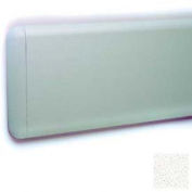 Wall Guard W/Rounded Top & Bottom Edges, 7-3/4"H x 12'L, White Sand