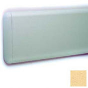 Wall Guard W/Rounded Top & Bottom Edges, 7-3/4"H x 12'L, Saffron