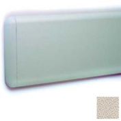 Wall Guard W/Rounded Top & Bottom Edges, 7-3/4"H x 12'L, Khaki BN