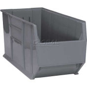 Quantum QRB166 Plastic Rack Bin, 16-1/2"W x 41-7/8"D x 17-1/2"H Gray