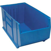 Quantum QRB206 Plastic Rack Bin, 19-7/8"W x 41-7/8"D x 17-1/2"H Blue