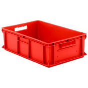 SSI Schaefer Euro-Fix Solid Container, Red