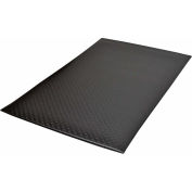 NoTrax Bubble Sof-Tred Safety-Anti-Fatigue Floor Mat, 3' x 5', 1/2" Thick, Black