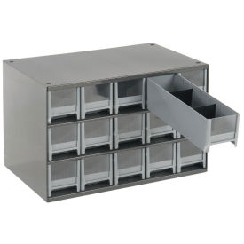 AKRO-MILS Industrial Parts Cabinet - 17x11x11" - (15) 3-1/8 x10-1/2x3" Drawers