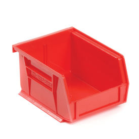 AkroBin® Plastic Stacking Bin, 4-1/8"W x 5-3/8"D x 3"H, Red - Pkg Qty 24