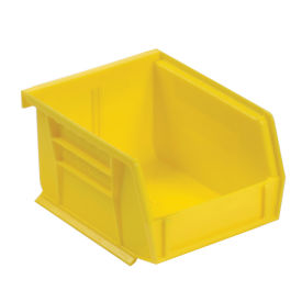 AkroBin® Plastic Stacking Bin, 4-1/8"W x 5-3/8"D x 3"H, Yellow - Pkg Qty 24