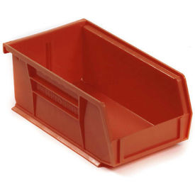 AkroBin® Plastic Stacking Bin, 4-1/8"W x 7-3/8"D x 3"H, Red - Pkg Qty 24