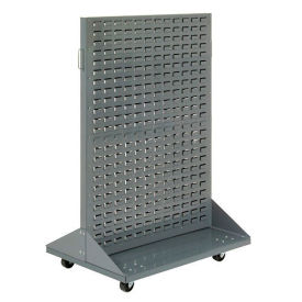 Global Industrial Mobile Double-Sided Rack, 36x25.5x55