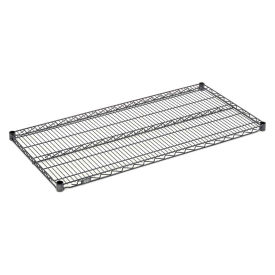 Nexelon Wire Shelving Add-On, Blue Epoxy, 48"W X 18"D X 63"H