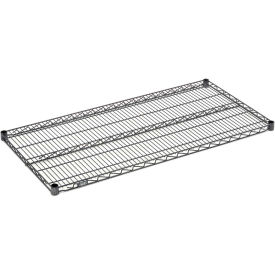 Nexelon Wire Shelving Add-On, Blue Epoxy, 36"W X 18"D X 74"H