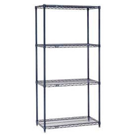 Nexel 18728N Nexel 86"H Nexelon Wire Shelving, 72"W X 18"D
